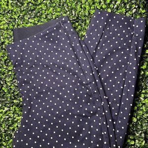 Old Navy Navy with Dots Navy Blue Pant size 12
